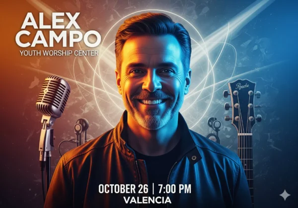 ¡Noche de Adoración y Ritmo con Alex Campo en Graka!